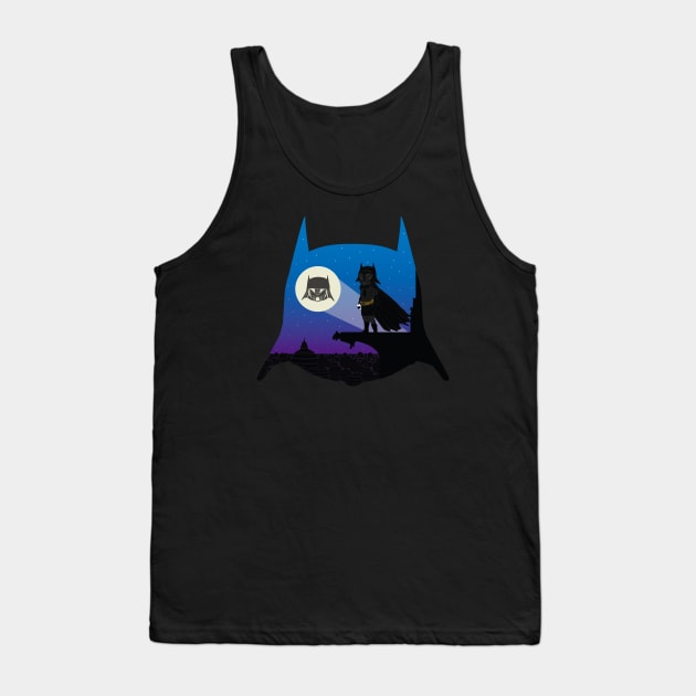 The Dark Helmet Tank Top by bryankremkau